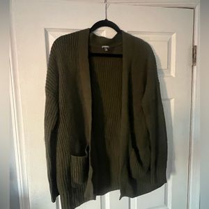 Olive Charlotte Russe cardigan in good condition